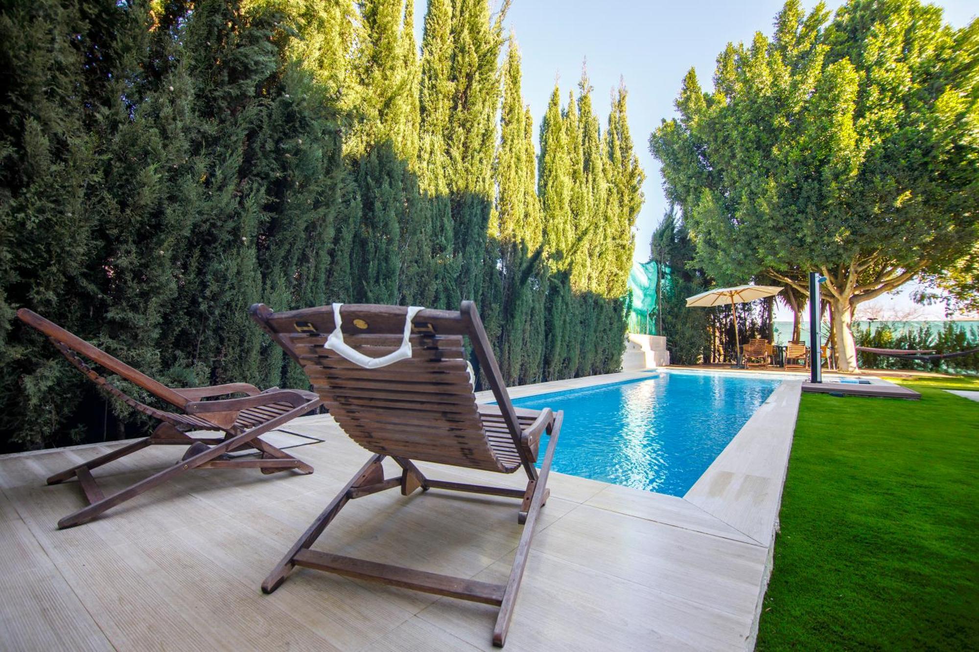 Almensilla Rentalsevilla Brisa Del Aljarafe Con Piscina Climatizada A 15 Minutos De Sevilla מראה חיצוני תמונה